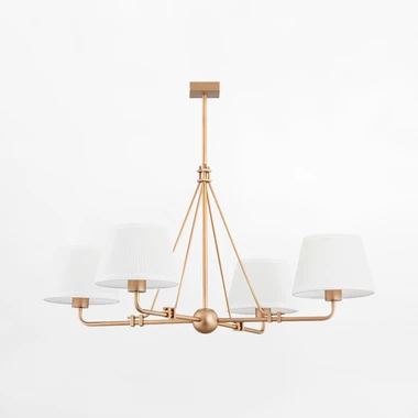 Bílo-zlaté závěsné svítidlo ATRANI