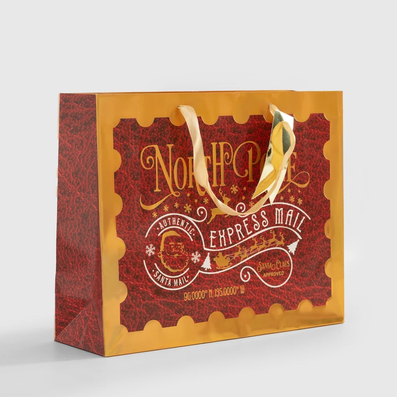 Dárková taška CHRISTMAS EXPRES 26 cm MIX