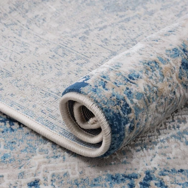 Koberec vintage modrý ALMERA 160x220 cm