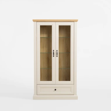 Kašmírová nízká vitrína se zásuvkou VERONA