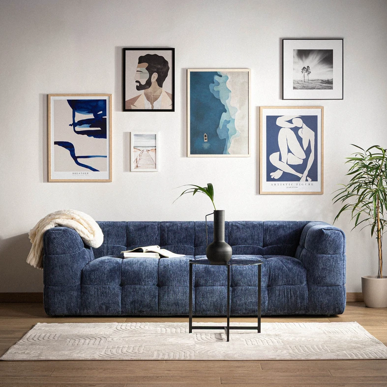 Stolek se skleněnou deskou STRELLICE 50 cm