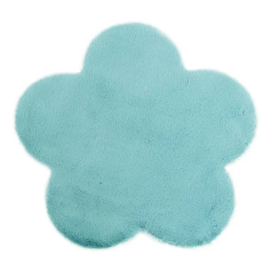 Modrý kobereček květina NEBBIA 60x60 cm