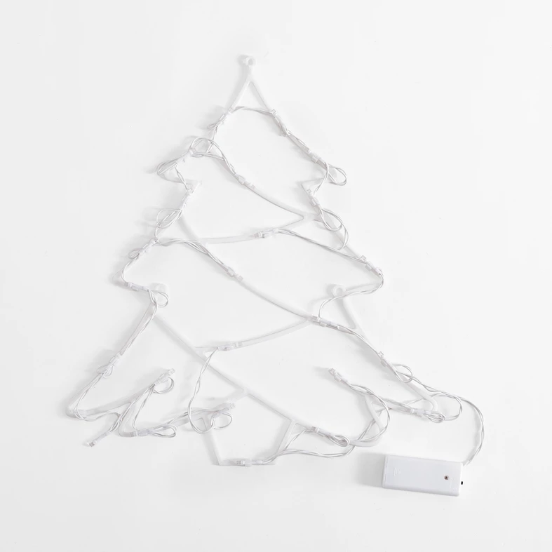 Vánoční dekorace LED bílá světlo teplé MIX