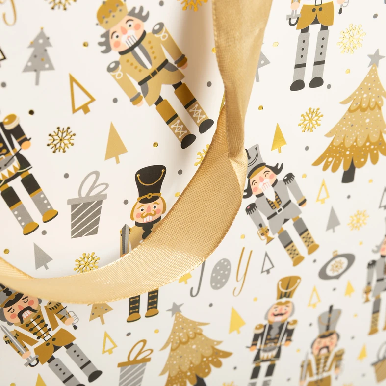 Vánoční dárková taška 41 cm MIX