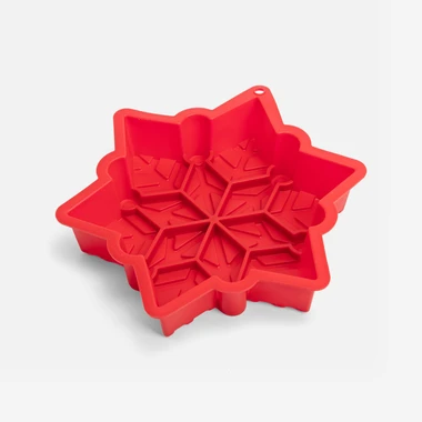 Silikonová forma na pečení SNĚHOVÁ VLOČKA 26,5x22,5 cm