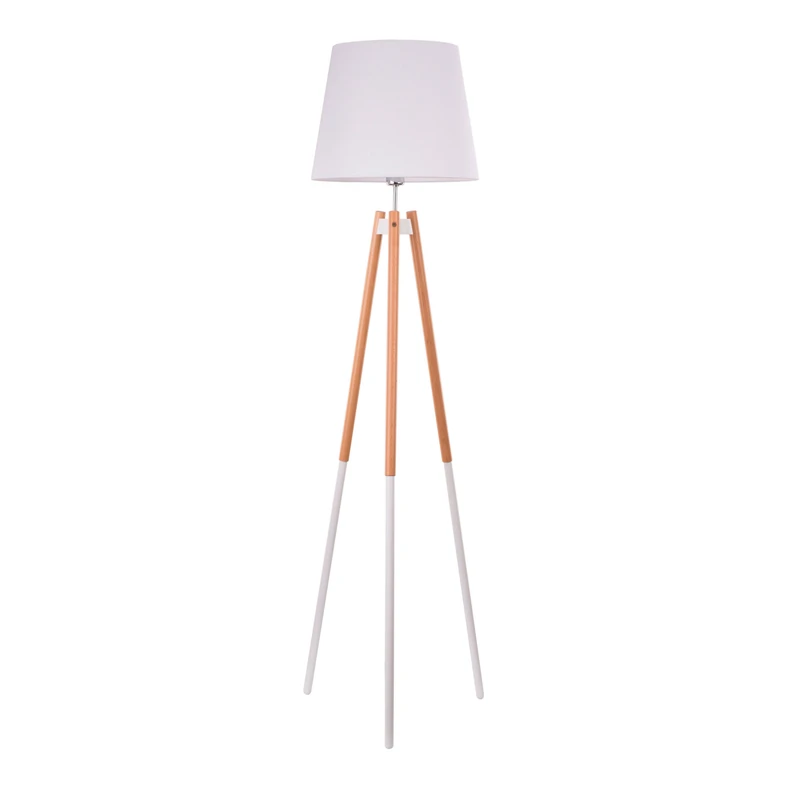 Stojací lampa trojnožka s bílým stínidlem VAIO NEW