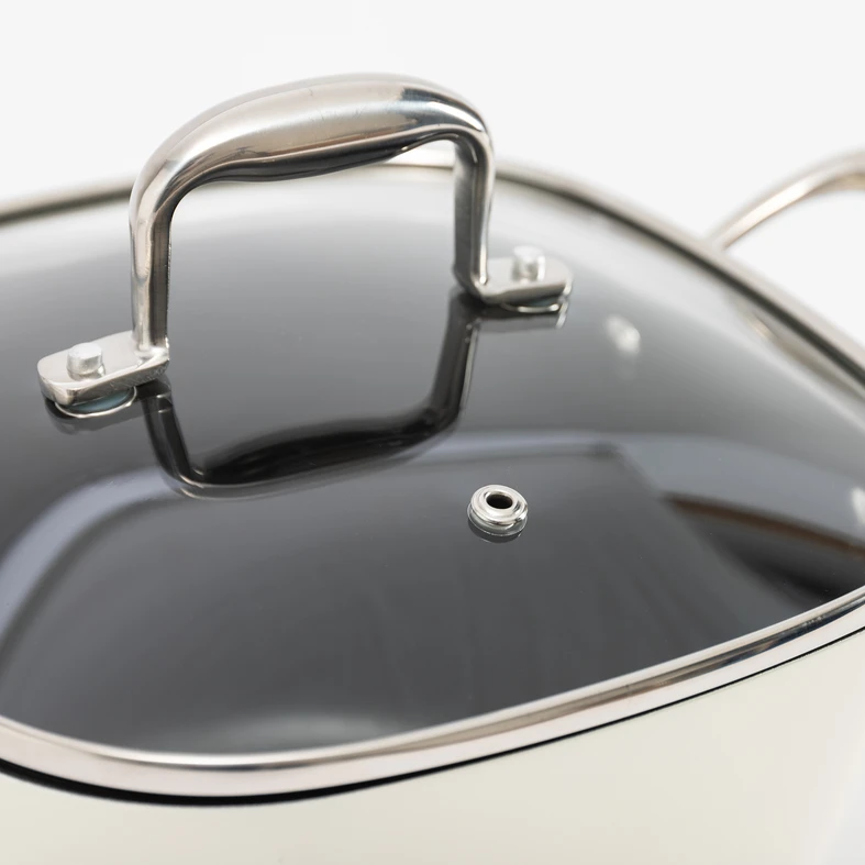 Bílý hrnec na indukci QUADRATO 3,5 l