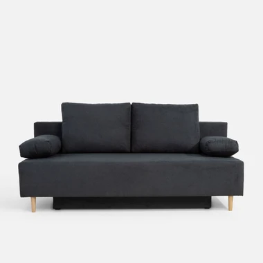 Antracitová rozkládací pohovka TREVISO