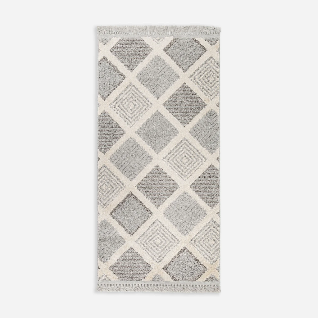 Geometrický koberec s kosočtverci NINA, 80x150 cm