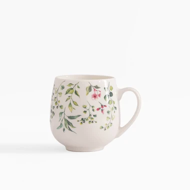 Květinový porcelánový hrnek 540 ml
