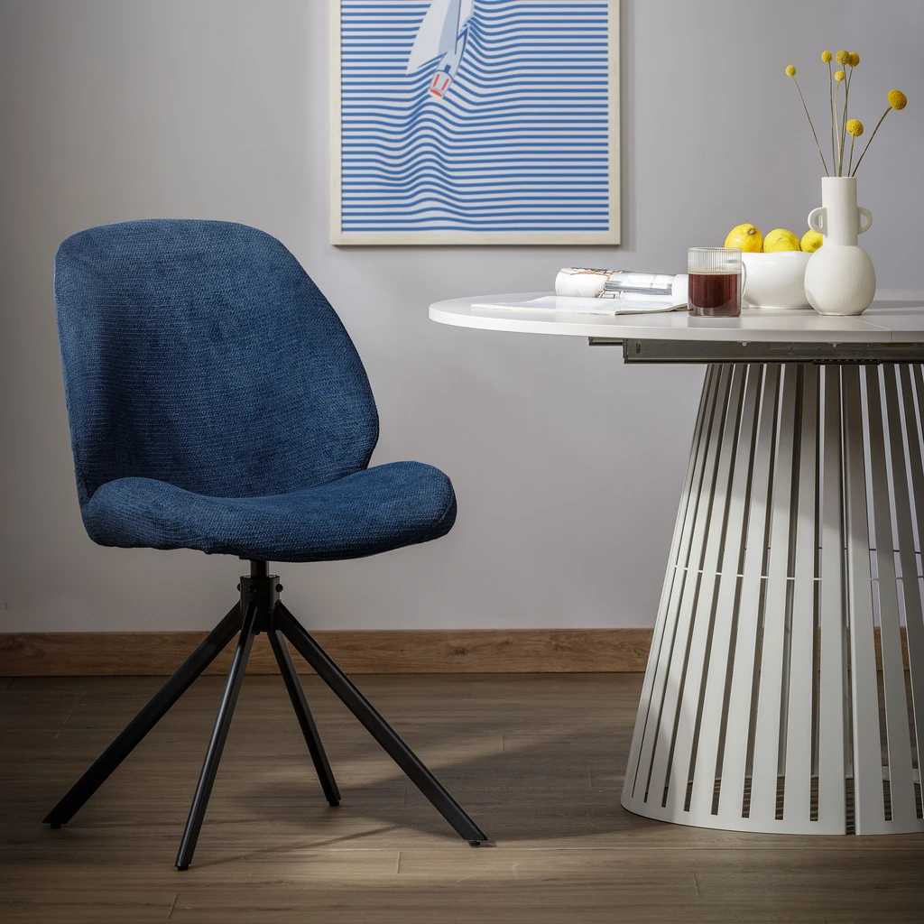 Otočná židle LIAMTI tmavě modrá