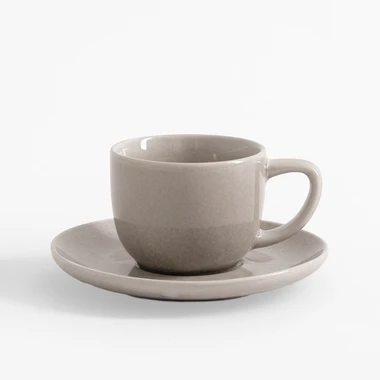 Keramický šálek s podšálkem 100 ml EYO