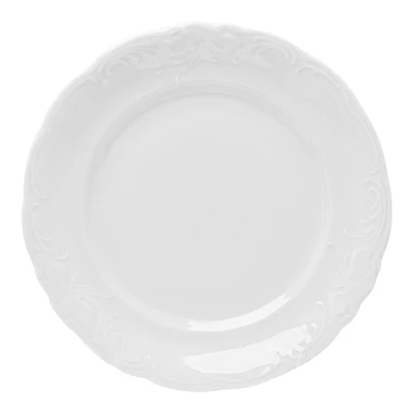 Mělký porcelánový talíř FRYDERYKA 24 cm