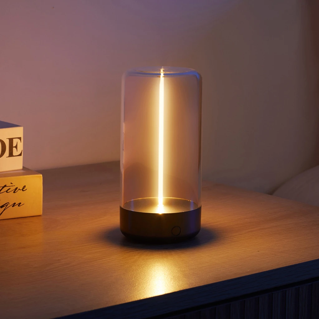 Venkovní stolní lampa s vláknem ESTERNO 14,5 cm