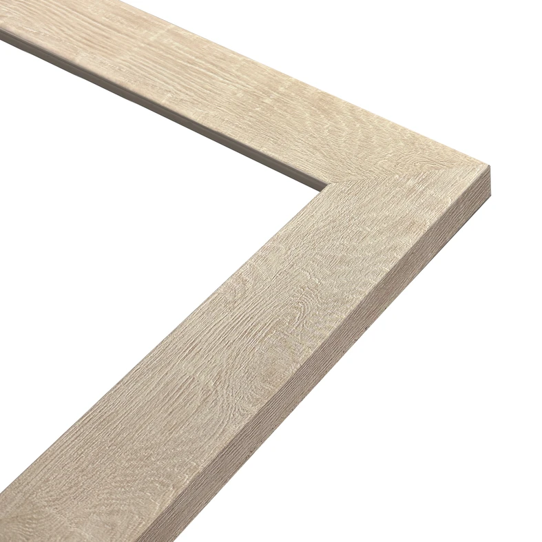 Stojící zrcadlo rám v barevném provedení dub SLIM 40x160 cm