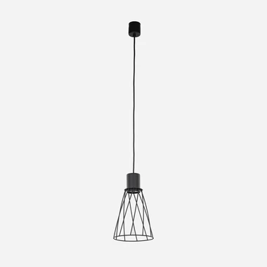 Závěsné svítidlo ve stylu loft MODESTO BLACK I fi 16 cm