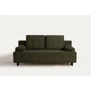 Olivová třímístná rozkládací pohovka ARIEL