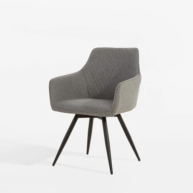 Otočná židle ARRENA šedá