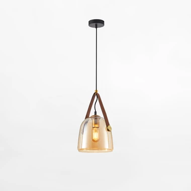 Jantarové závěsné svítidlo SOLTA