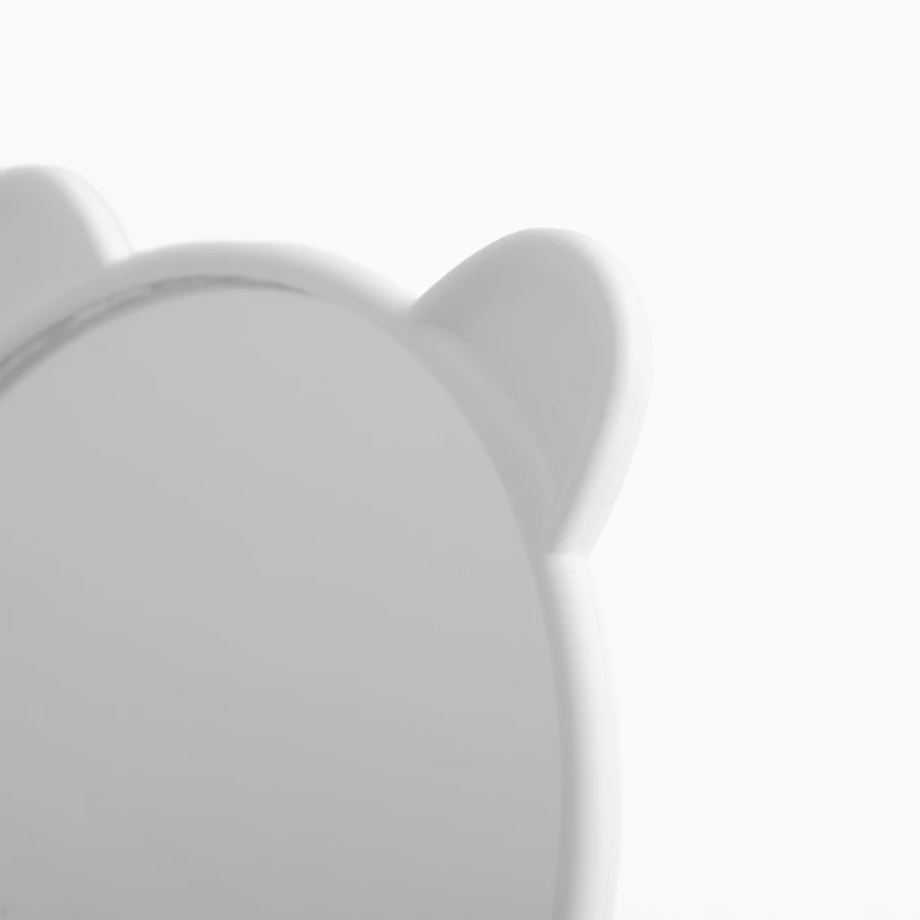 Bílé kosmetické zrcátko