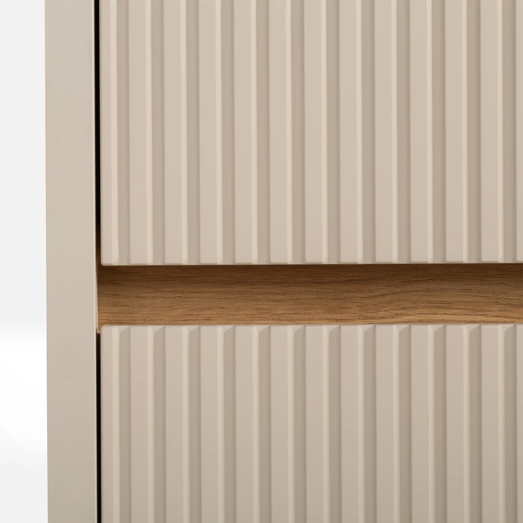 Komoda s osvětlením OAK SQUERE 95,3 cm