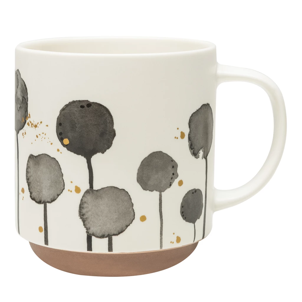 Porcelánový hrnek abstrakt 400 ml