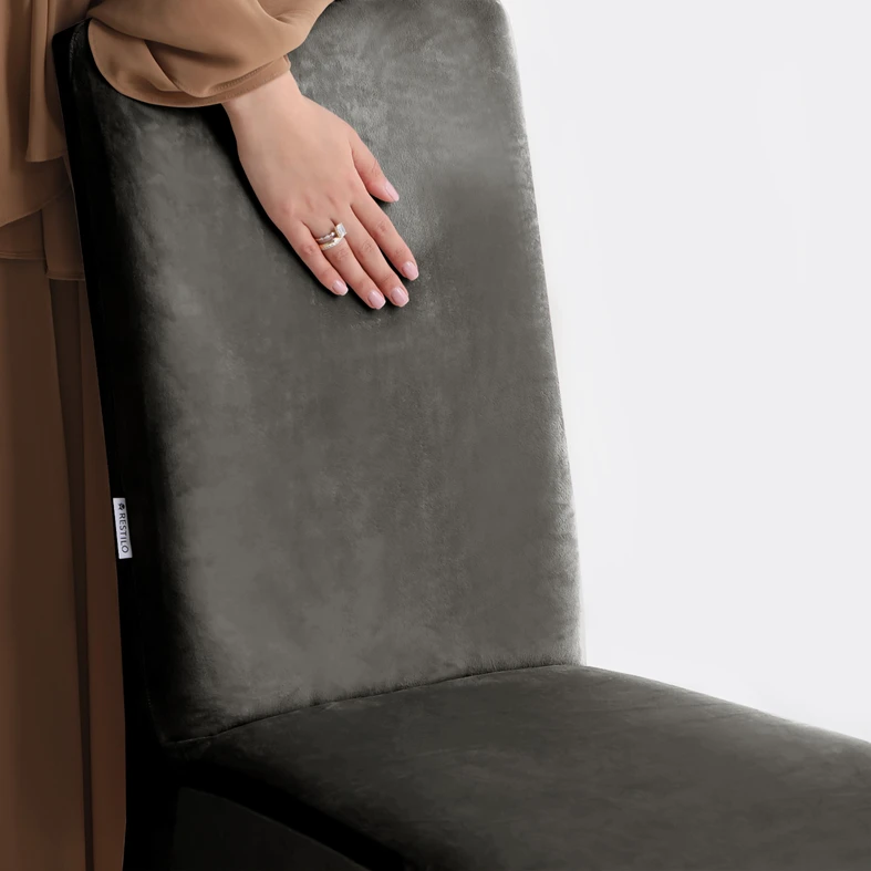 Zdjęcie pokrowca. Zbliżenie. Widać fakturę materiału.