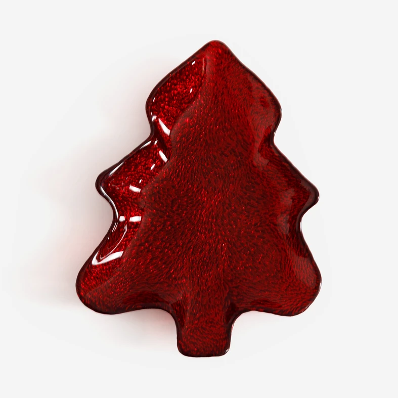 Dekorativní talíř STROMEČEK14x21x3 cm MIX