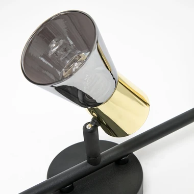 3bodová lišta černo-zlatá CENTO