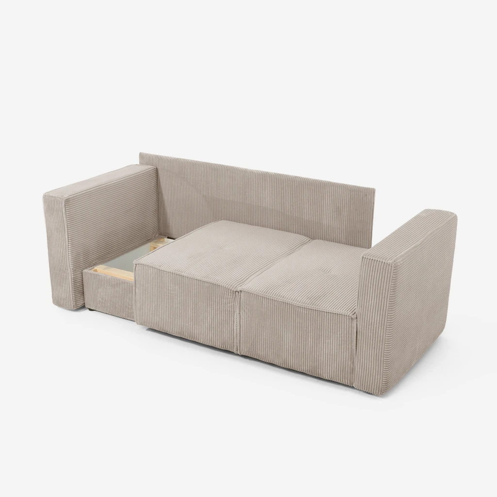 Sofa LUSO sprawia, że codzienny odpoczynek staje się małym rytuałem domowego komfortu.