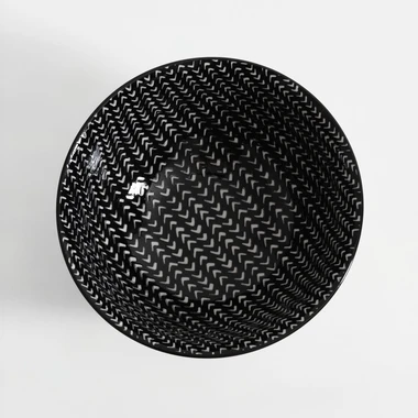 Porcelánová miska ALORA bílo-černá 650 ml