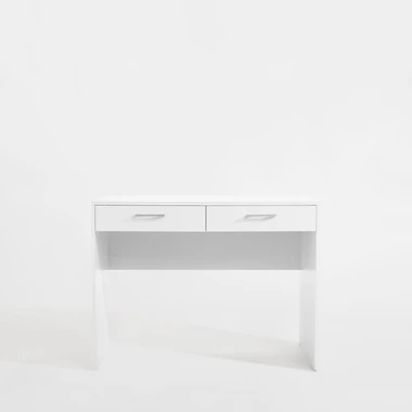 Bílý psací stůl OLGA 100 cm