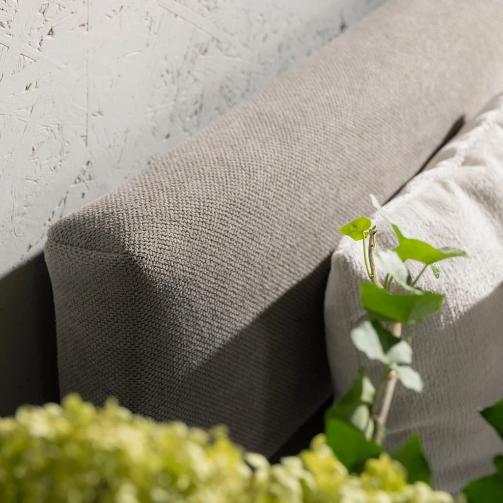 Béžová postel boxspring MARY 140x200 cm