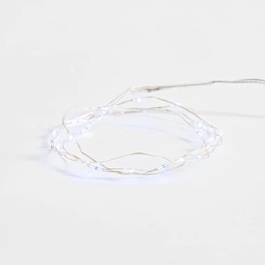 Dekorativní světelný řetěz LED 1 metr