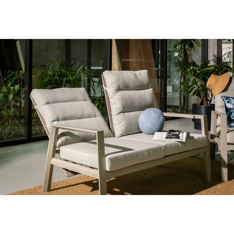 3místná zahradní pohovka s nastavitelným opěradlem NALANI