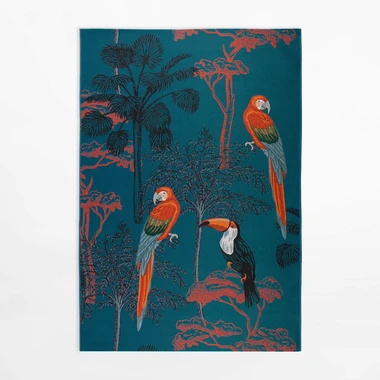 Koberec s papoušky JUNGLE 160x220 cm