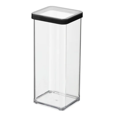 Vysoký box na potraviny LOFT černá 1,5 l