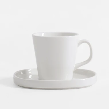 Šálek s podšálkem CARRE 190 ml