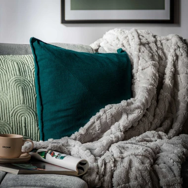 Světle šedá deka NORDIC 150x200 cm