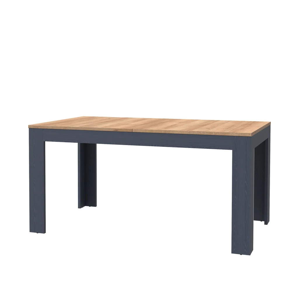 Rozkládací stůl tmavě modrý 160 cm