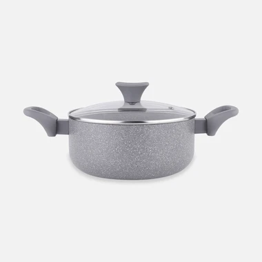 Hliníkový hrnec s poklicí PIERRE 6,9 l