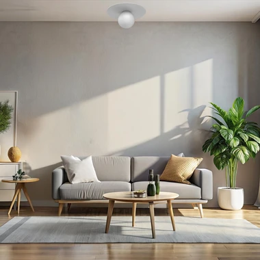 Stropní svítidlo FLAT bílé