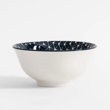 Porcelánová miska ALORA modro-bílá 650 ml