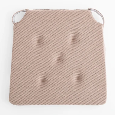 Růžový podsedák na židli LUPPA 40x40 cm