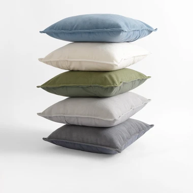 Modrý povlak na polštář TIMEO 45x45 cm