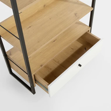 Vysoký regál se zásuvkou LINEARDO