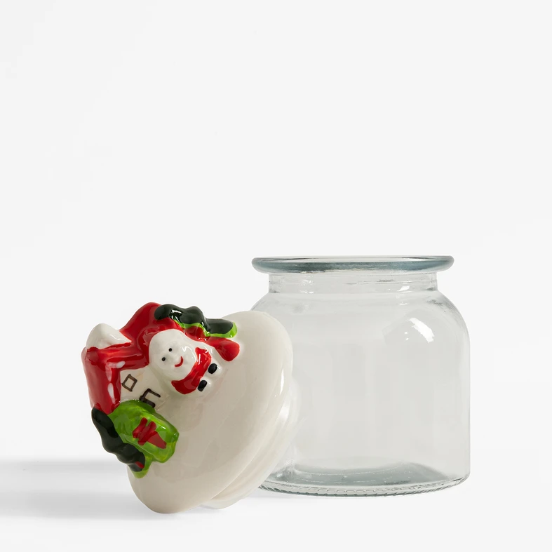 Skleněná nádoba DOMEČEK 650 ml