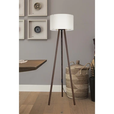 Lampa stojací stativ krémový ořech PIKO