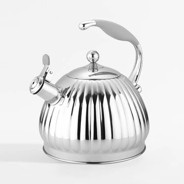 Stříbrná konvice na plyn a indukci 3 l