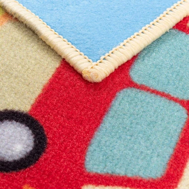 Koberec STELLA, ulice, béžový, 80x100 cm